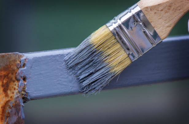 Portland Home Painting Contractor Paints Metal